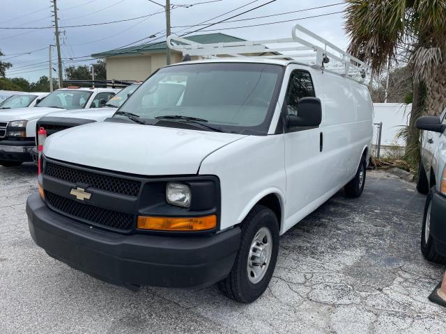 1GCZGUCB1E1191596 - 2014 CHEVROLET EXPRESS G3 WHITE photo 2