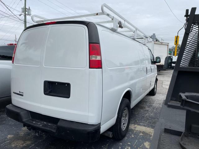 1GCZGUCB1E1191596 - 2014 CHEVROLET EXPRESS G3 WHITE photo 4