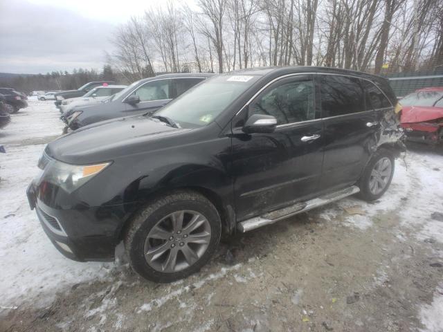 2HNYD2H76BH547982 - 2011 ACURA MDX ADVANCE BLACK photo 1