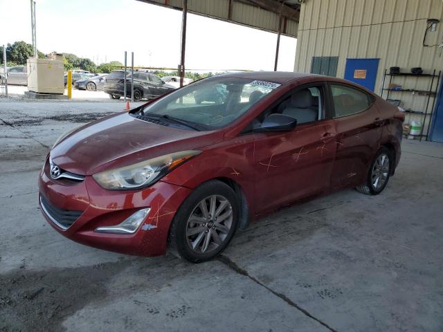 5NPDH4AE2GH655415 - 2016 HYUNDAI ELANTRA SE RED photo 1