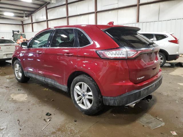 2FMPK3J97GBB02861 - 2016 FORD EDGE SEL RED photo 2