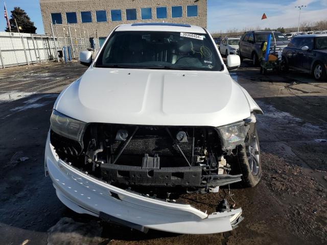 1C4SDJCTXFC223811 - 2015 DODGE DURANGO R/T WHITE photo 5