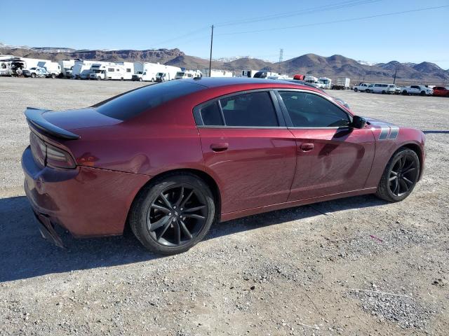 2C3CDXBG0JH196253 - 2018 DODGE CHARGER SXT BURGUNDY photo 3