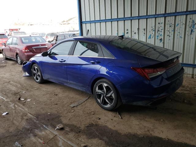 KMHLN4AJ0PU046391 - 2023 HYUNDAI ELANTRA LIMITED BLUE photo 2