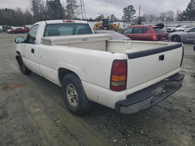 1GCEC14W61Z185900 - 2001 CHEVROLET SILVERADO C1500 WHITE photo 2