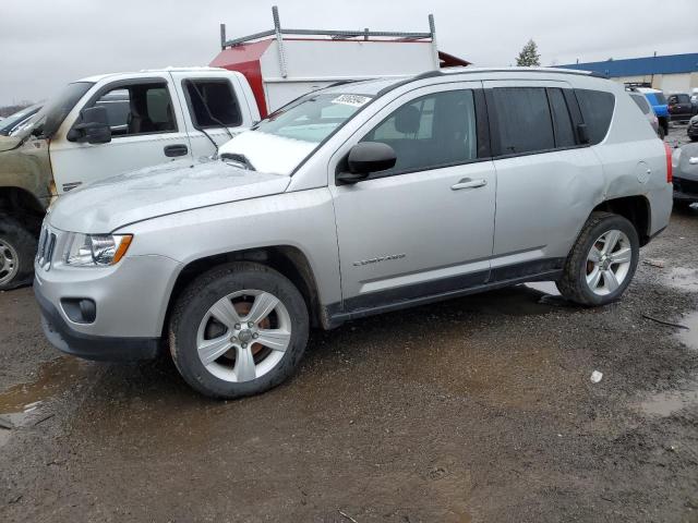 1C4NJCBB8DD146356 - 2013 JEEP COMPASS SPORT SILVER photo 1