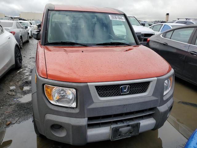 5J6YH18614L000940 - 2004 HONDA ELEMENT EX ORANGE photo 5