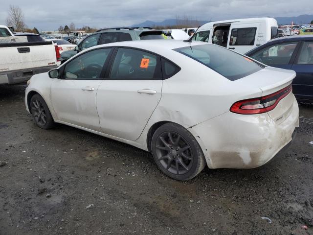 1C3CDFAA2FD363112 - 2015 DODGE DART SE WHITE photo 2