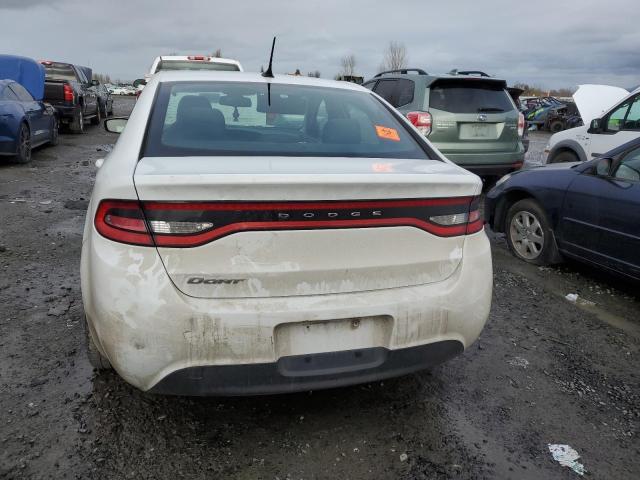 1C3CDFAA2FD363112 - 2015 DODGE DART SE WHITE photo 6