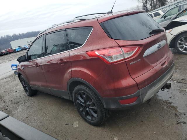 1FMCU9J96FUB69987 - 2015 FORD ESCAPE TITANIUM RED photo 2