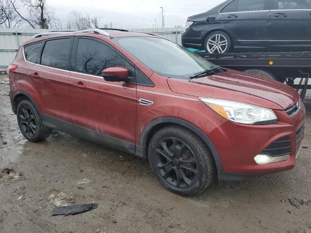 1FMCU9J96FUB69987 - 2015 FORD ESCAPE TITANIUM RED photo 4