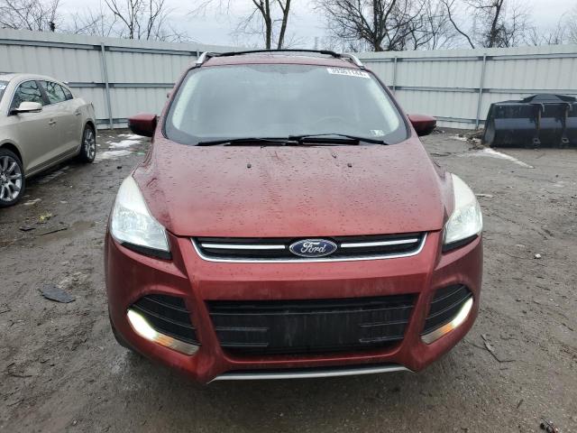 1FMCU9J96FUB69987 - 2015 FORD ESCAPE TITANIUM RED photo 5