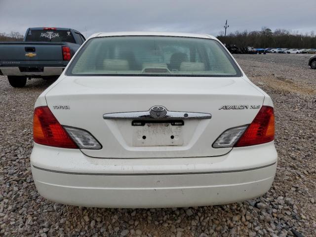 4T1BF28B2YU062024 - 2000 TOYOTA AVALON XL WHITE photo 6