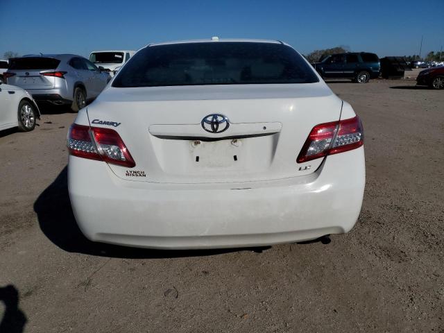 4T1BF3EK3AU551449 - 2010 TOYOTA CAMRY BASE WHITE photo 6