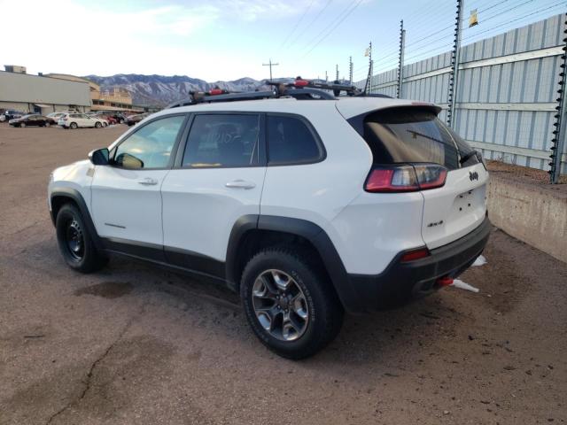 1C4PJMBX3KD483525 - 2019 JEEP CHEROKEE TRAILHAWK WHITE photo 2