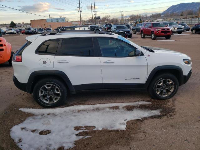 1C4PJMBX3KD483525 - 2019 JEEP CHEROKEE TRAILHAWK WHITE photo 3