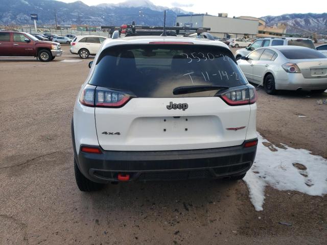 1C4PJMBX3KD483525 - 2019 JEEP CHEROKEE TRAILHAWK WHITE photo 6