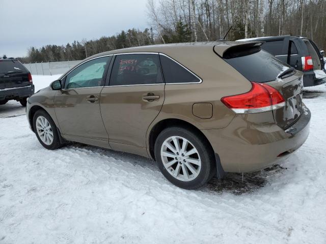 4T3ZA3BB0AU031721 - 2010 TOYOTA VENZA BROWN photo 2