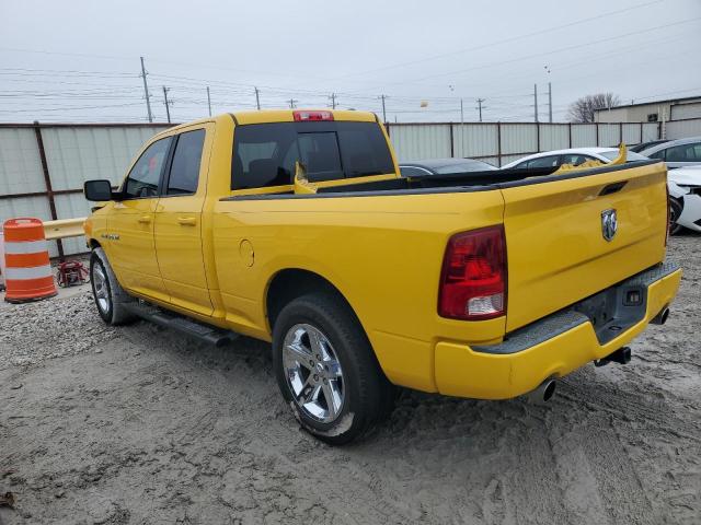 1D3HB18T29S806075 - 2009 DODGE RAM 1500 YELLOW photo 2