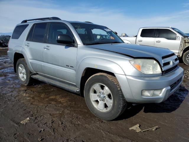 JTEBU14R530014794 - 2003 TOYOTA 4RUNNER SR5 SILVER photo 4