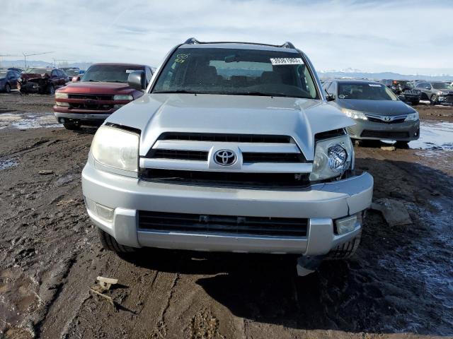 JTEBU14R530014794 - 2003 TOYOTA 4RUNNER SR5 SILVER photo 5