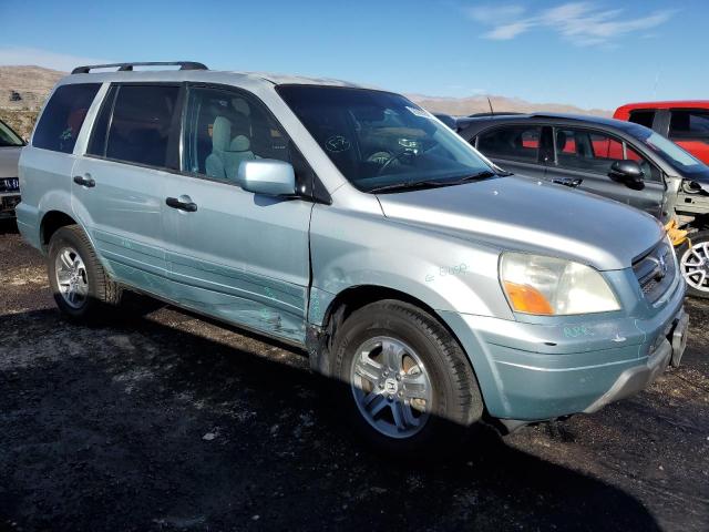 2HKYF18423H567557 - 2003 HONDA PILOT EX GRAY photo 4