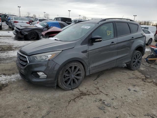 1FMCU9J9XHUA91233 - 2017 FORD ESCAPE TITANIUM CHARCOAL photo 1