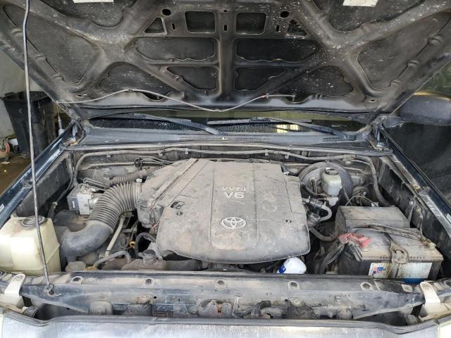 3TMJU62NX6M022520 - 2006 TOYOTA TACOMA DOUBLE CAB PRERUNNER BLACK photo 11