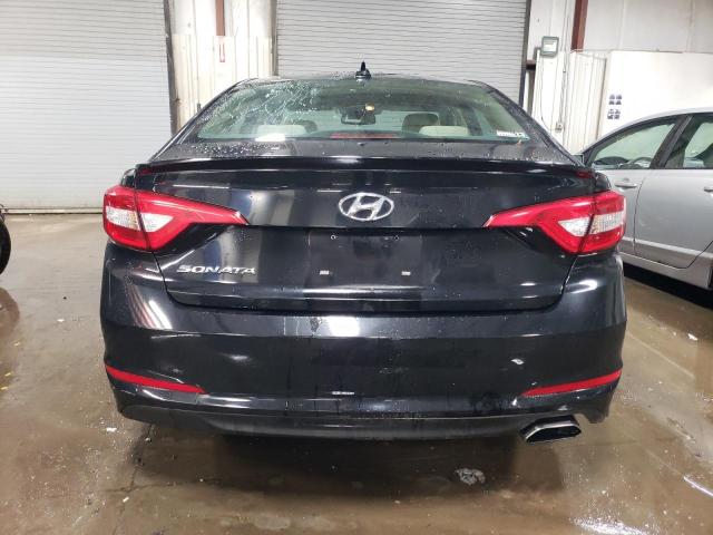 5NPE24AF5HH449957 - 2017 HYUNDAI SONATA SE BLACK photo 6