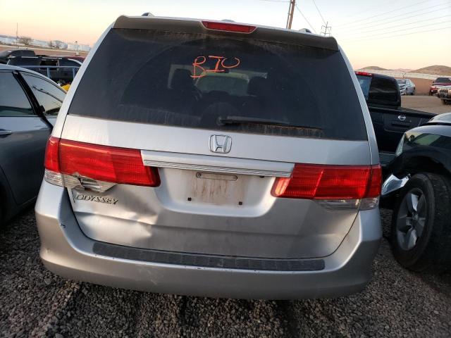 5FNRL3H60AB074692 - 2010 HONDA ODYSSEY EXL SILVER photo 6