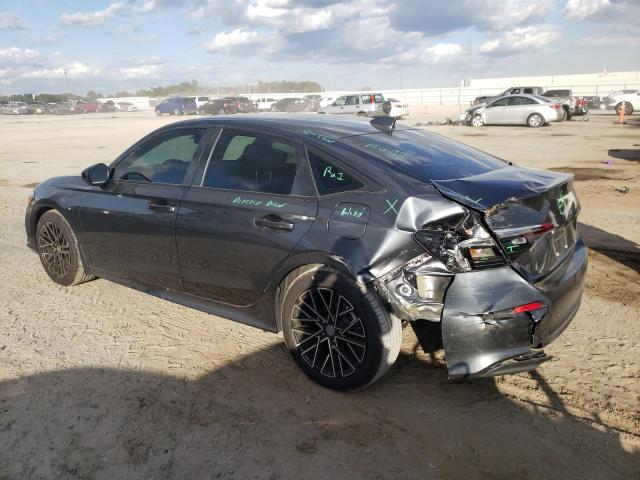 2HGFE2F56NH586461 - 2022 HONDA CIVIC SPORT 黑色 照片 2