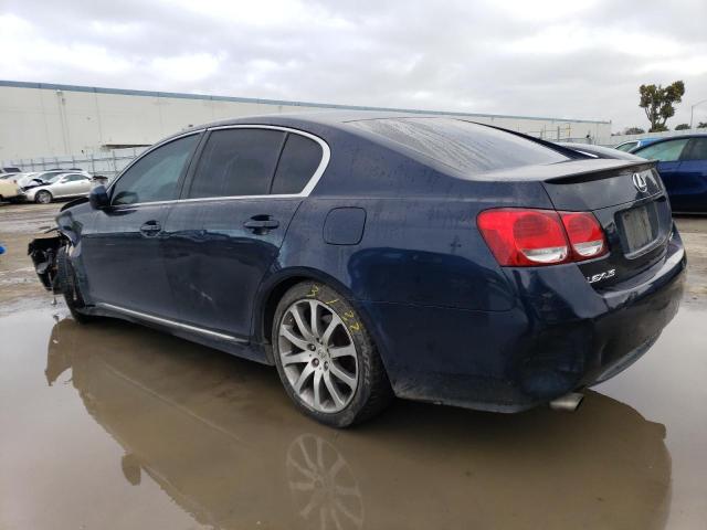 JTHBH96S365022065 - 2006 LEXUS GS 300 BLUE photo 2