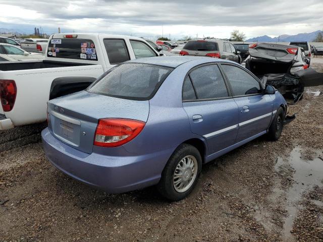 KNADC125846317810 - 2004 KIA RIO BLUE photo 3