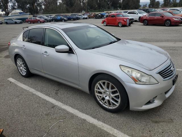 JN1CV6APXBM305128 - 2011 INFINITI G37 BASE SILVER photo 4