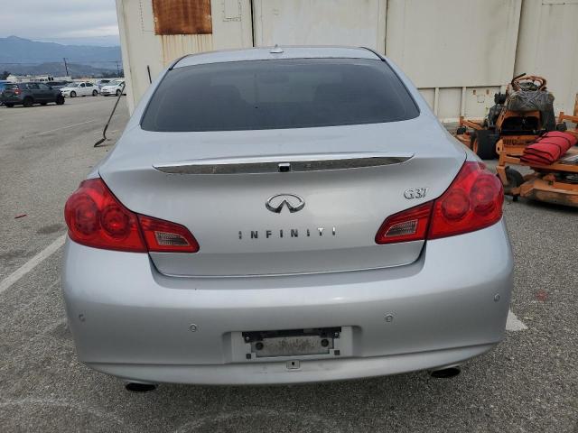 JN1CV6APXBM305128 - 2011 INFINITI G37 BASE SILVER photo 6