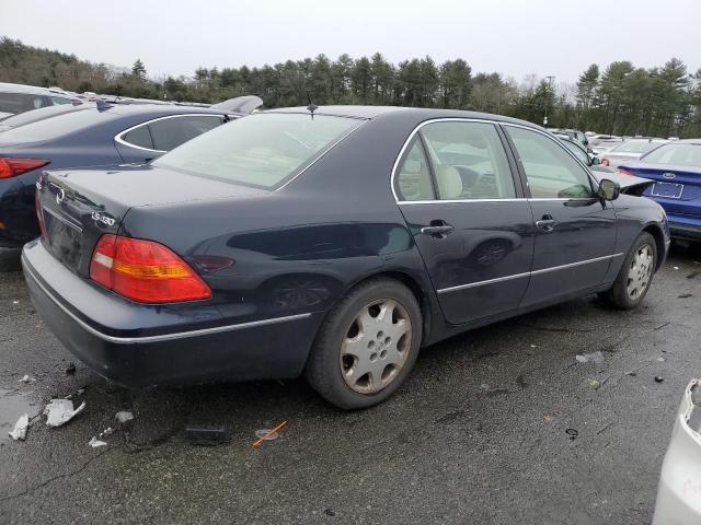 JTHBN30F730111728 - 2003 LEXUS LS 430 BLUE photo 3