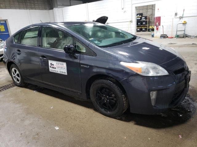 JTDKN3DU7C1530327 - 2012 TOYOTA PRIUS GRAY photo 4