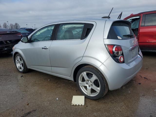 1G1JE6SBXF4187779 - 2015 CHEVROLET SONIC LTZ SILVER photo 2