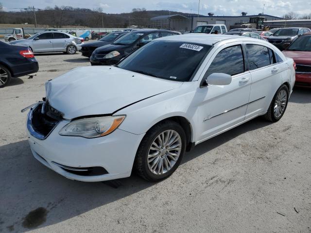 1C3CCBAB4CN262504 - 2012 CHRYSLER 200 LX WHITE photo 1