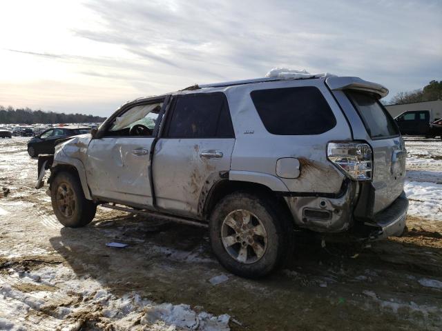 JTEBU5JR3A5026857 - 2010 TOYOTA 4RUNNER SR5 SILVER photo 2