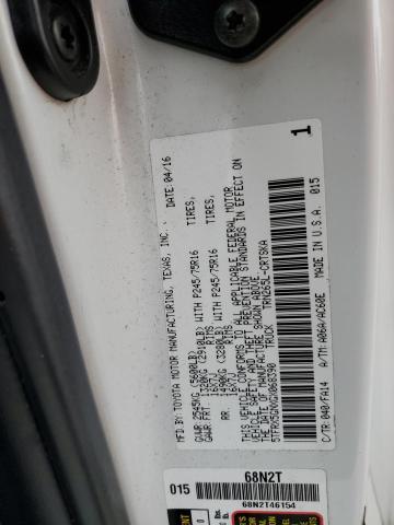 5TFRX5GNXGX068390 - 2016 TOYOTA TACOMA ACCESS CAB თეთრი ფოტო 12