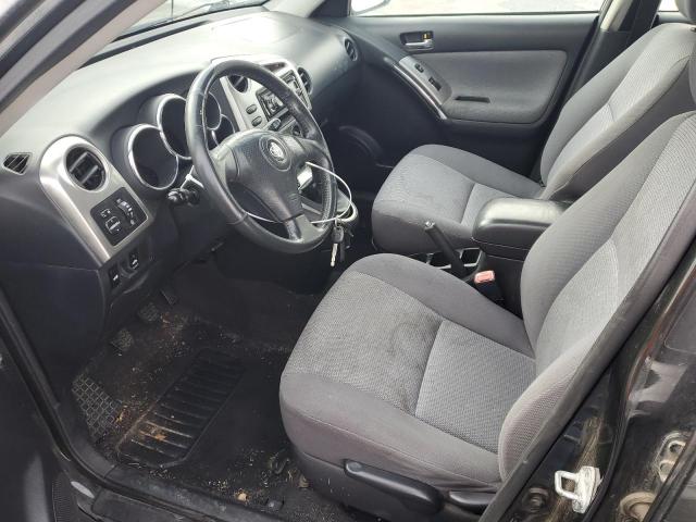 2T1KR32E25C348078 - 2005 TOYOTA COROLLA MA XR BLACK photo 7