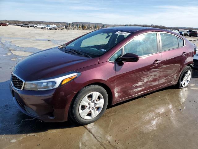 3KPFL4A74HE151513 - 2017 KIA FORTE LX BURGUNDY photo 1