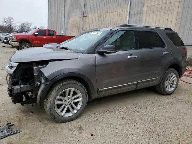 1FMHK8D82CGA85359 - 2012 FORD EXPLORER XLT GRAY photo 1