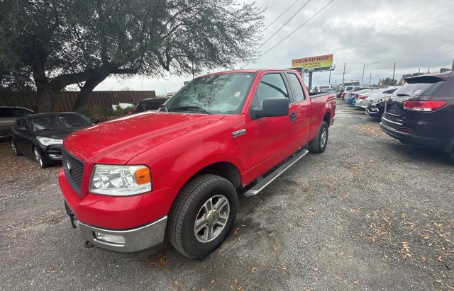 1FTPX14525NB65001 - 2005 FORD F150 RED photo 2