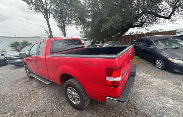 1FTPX14525NB65001 - 2005 FORD F150 RED photo 3