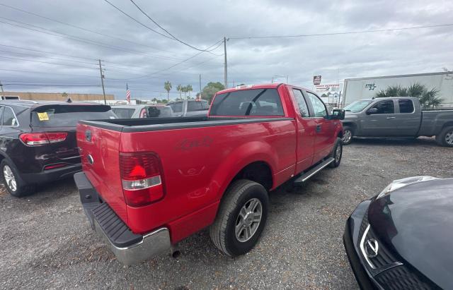 1FTPX14525NB65001 - 2005 FORD F150 RED photo 4