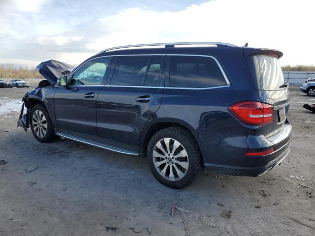 4JGDF6EE9HA979123 - 2017 MERCEDES-BENZ GLS 450 4MATIC BLUE photo 2