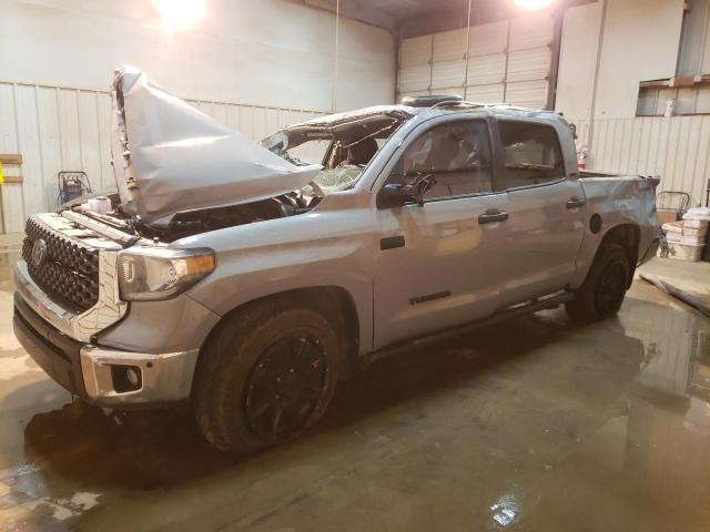 5TFEY5F19MX285810 - 2021 TOYOTA TUNDRA CREWMAX SR5 GRAY photo 1