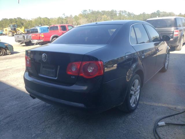 3VWEF71K77M072962 - 2007 VOLKSWAGEN JETTA WOLFSBURG 黑色 照片 4